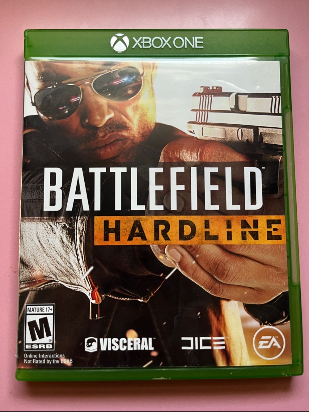 Microsoft Xbox One Battlefield Hardline - Black & Orange Cover Art